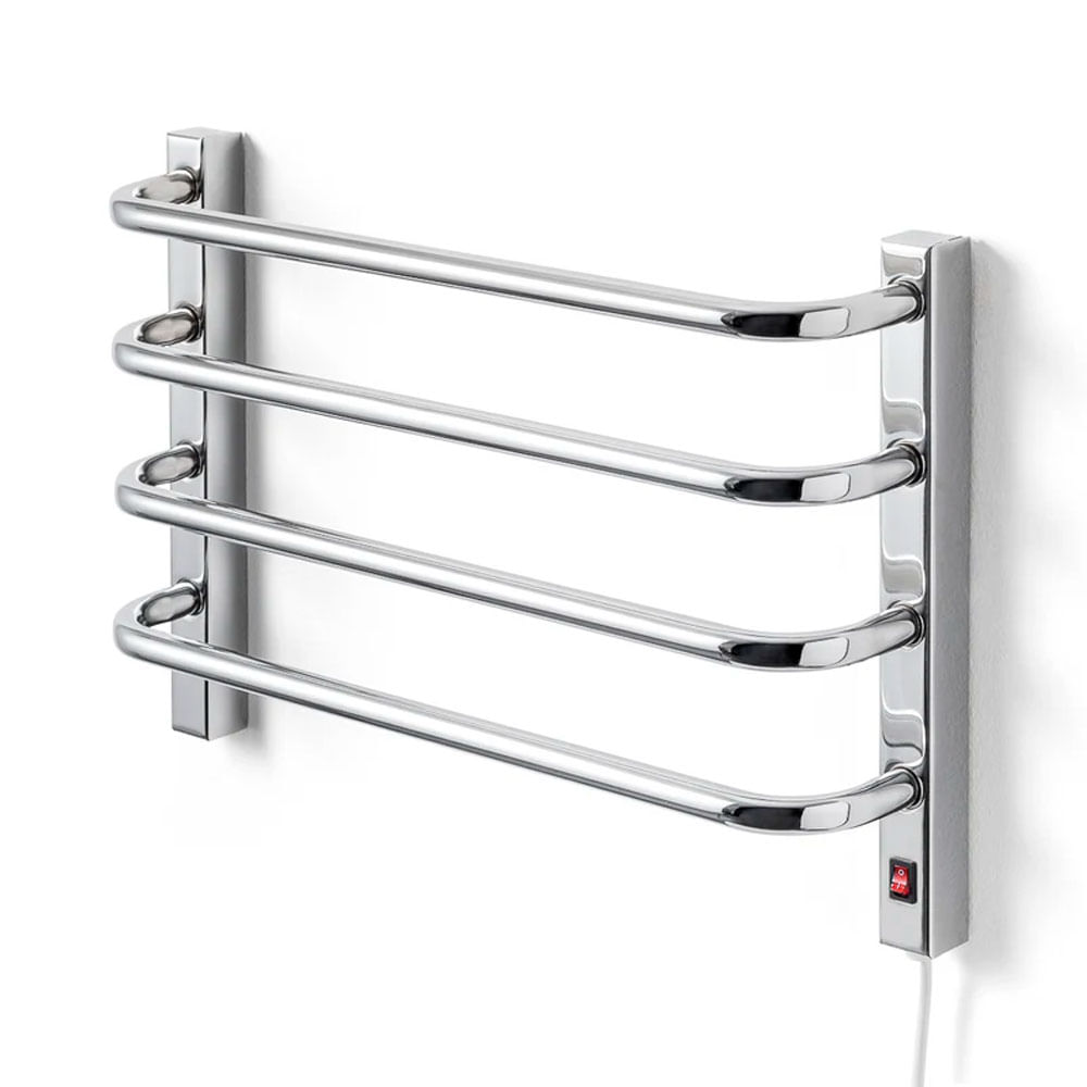 Toalheiro Termico para 1 Toalha 220V Fio Direito Cromado Flape 40396_01